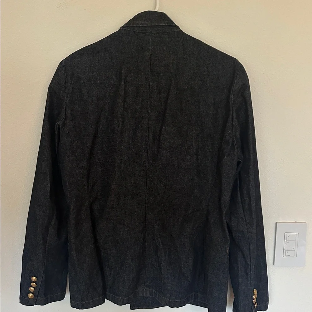 Vintage Lauren Jeans Co. Denim Blazer – Double-Breasted | Size Medium - Picture 6 of 14